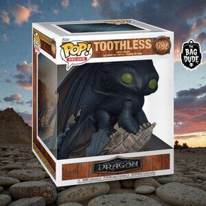 Funko Pop! Deluxe Toothless #1792 Vinyl Figure